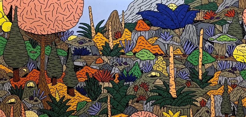 Poes — œuvre exposée à Jardin Intérieur, Gerzat 2026